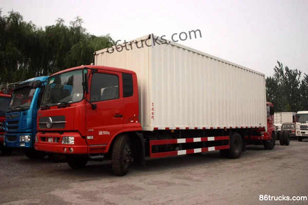 Dongfeng Commercial Vehicle Tianjin medium truck 160 ch 4X2(6 roues) sleeper van truck Extérieur (3) | 86Trucks