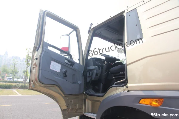FAW Jiefang Qingdao HanV heavy truck 320hp 6X2(8 wheels) tractor truck (498 rear axle) Cab (1) | 86Trucks