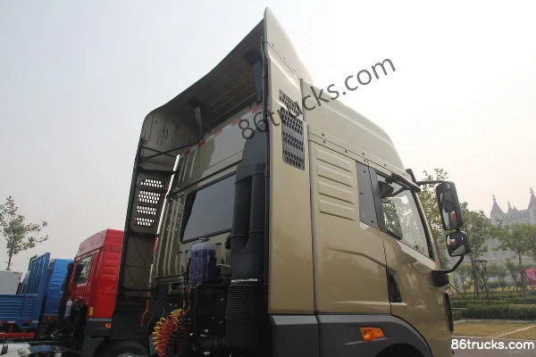 FAW Jiefang Qingdao HanV heavy truck 320hp 6X2(8 wheels) tractor truck (498 rear axle) Chassis (3) | 86Trucks