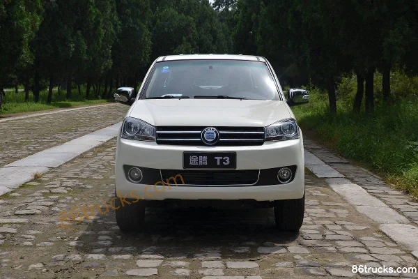 Hengtian Turenteng T3 Business Edition 2013 Model 2WD 2.5L Diesel Double Row Pickup Cab (2) | 86Trucks