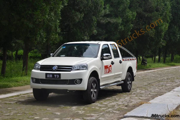 Hengtian Turenteng T3 Supreme Edition 2013 Model 2WD 2.5L Diesel Double Row Pickup Cab