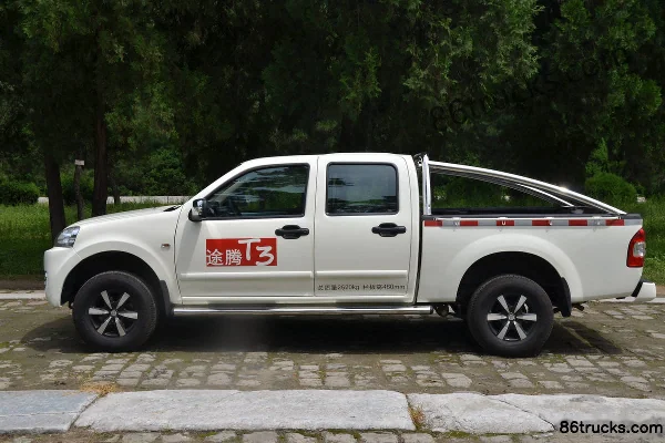 Hengtai Tuteng T3 Business Edition 2013 2WD 2.2L Gasoline Double Row Pickup Cab (3) | 86Trucks