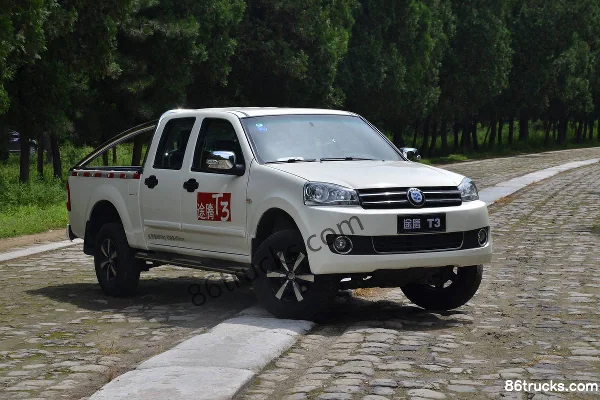 Hengtai Tuteng T3 Business Edition 2013 2WD 2.2L Gasoline Double Row Pickup Cab (2) | 86Trucks