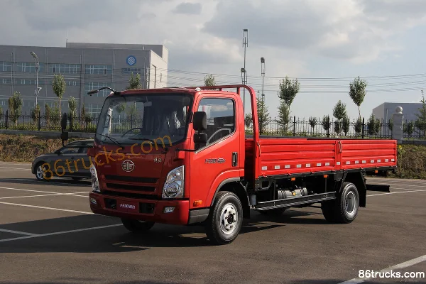 FAW-GM F330 Subo 150hp 4X2(6 wheels) 5.2m single-row flatbed light truck Exterior (3) | 86Trucks