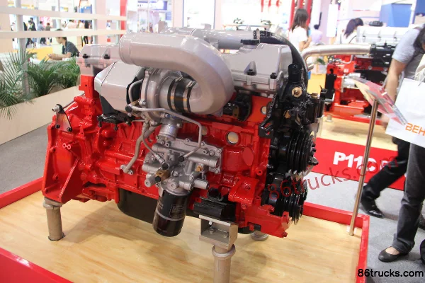 Shanghai Hino J08E-VA 270 hp 7.58L China III Diesel Engine Exterior (3) | 86Trucks