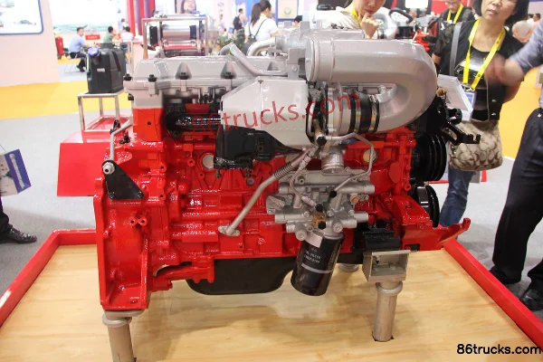 Shanghai Hino J08E-VA 270 hp 7.58L China III Diesel Engine Exterior (2) | 86Trucks