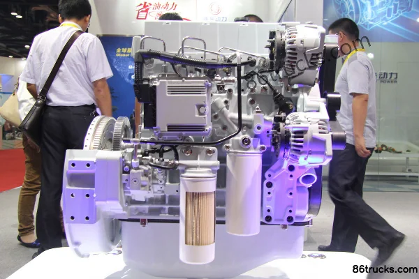 Weichai WP5NG180E40 180 ch 4,76 L China IV moteur au gaz naturel Extérieur