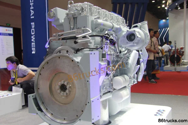 Weichai WP12.290 290 hp 12L China IV Diesel Engine Exterior (3) | 86Trucks