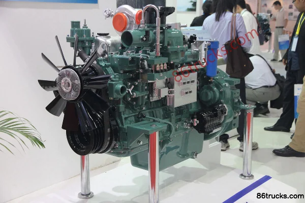 Xichai CA6SF2-17E5N 170 hp 7.13L China V Natural Gas Engine Exterior (2) | 86Trucks