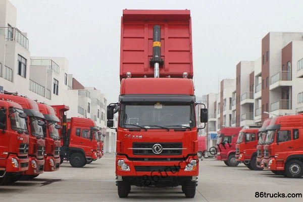 Dongfeng Commercial Vehicle Hercules Heavy Truck 350 hp 8X4(12 wheels) 7m Dump Truck Body (1) | 86Trucks
