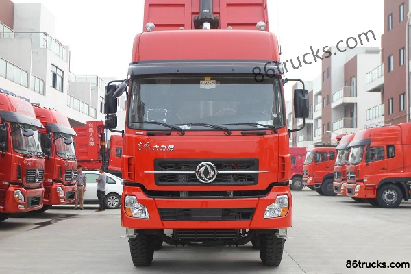 Dongfeng Commercial Vehicle Hercules Heavy Truck 350 hp 8X4(12 wheels) 7m Dump Truck Exterior (2) | 86Trucks