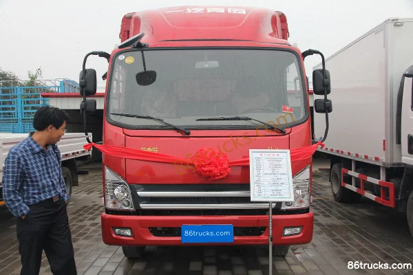 FAW Jiefang Hu V 120 ch 4X2(6 roues) camion léger à ridelles 4,2 m cabine simple Extérieur (2) | 86Trucks
