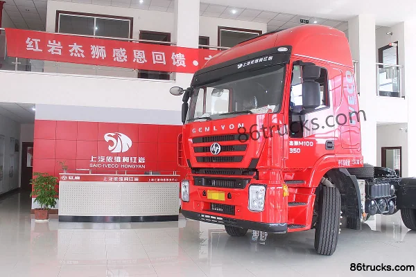 SAIC Hongyan Genlyon M500 Heavy Truck Lightweight Edition 450hp 4X2(6 wheels) Tractor Truck Exterior (3) | 86Trucks