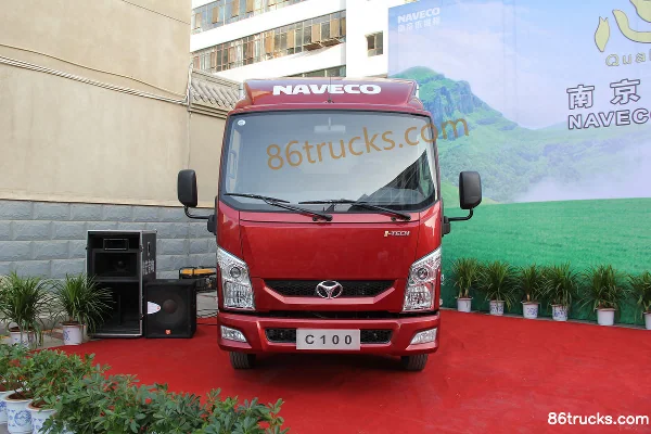 Yuejin Chaoyue C100-33 125 ch 4X2(6 roues) empattement 3308 camion léger à cabine simple Extérieur (3) | 86Trucks