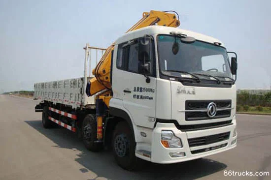 Dongfeng Commercial Vehicle Tianlong 245 hp 6X2(8 wheels) Truck-mounted Crane (XCMG) Exterior (2) | 86Trucks