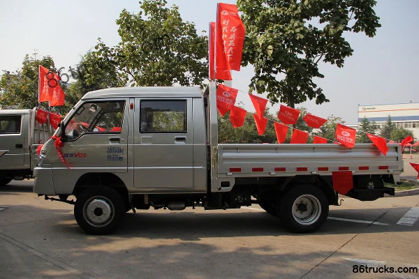 Foton Forland Yuling VQ5 2,0 L 129 ch 4X2(6 roues) essence camion micro à ridelles cabine double Extérieur (3) | 86Trucks