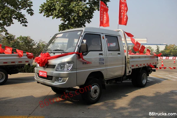 Foton Forland Yuling VQ5 2,0 L 129 ch 4X2(6 roues) essence camion micro à ridelles cabine double Extérieur (2) | 86Trucks