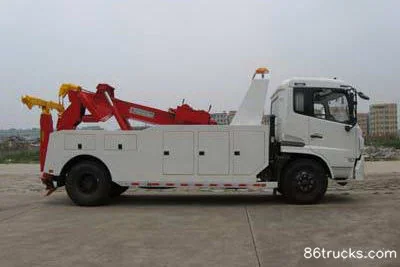 Dongfeng Commercial Vehicle Tianjin 170 hp 4X2(6 wheels) Wrecker Exterior (2) | 86Trucks