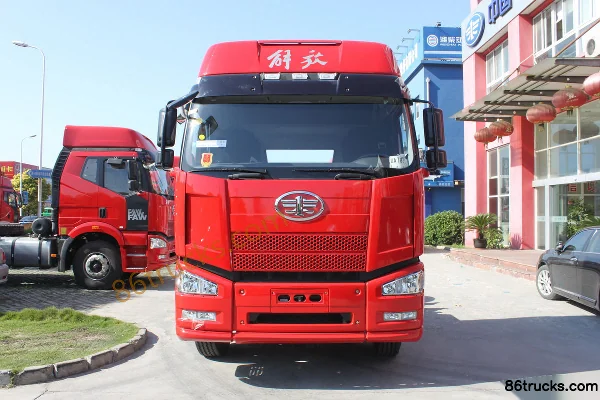 FAW Jiefang J6P Heavy Truck 2013 Model 420hp 6X4(10 wheels) Automatic Tractor Truck (AMT) Exterior (2) | 86Trucks