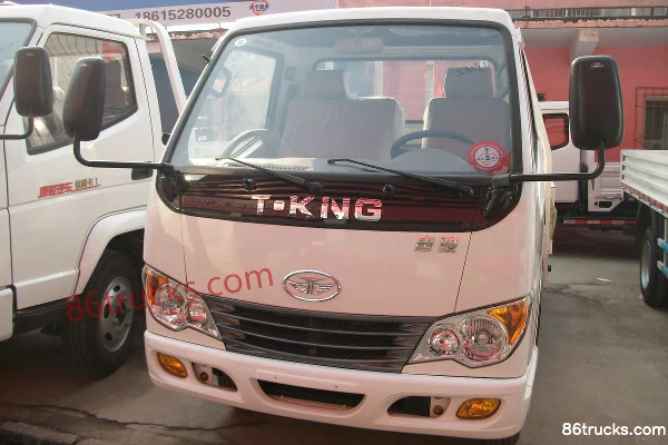 Tangjun Ouling Fuxing Deluxe Edition II 81hp 4X2(6 wheels) 3.5m Single Row Flatbed Light Truck Exterior (3) | 86Trucks