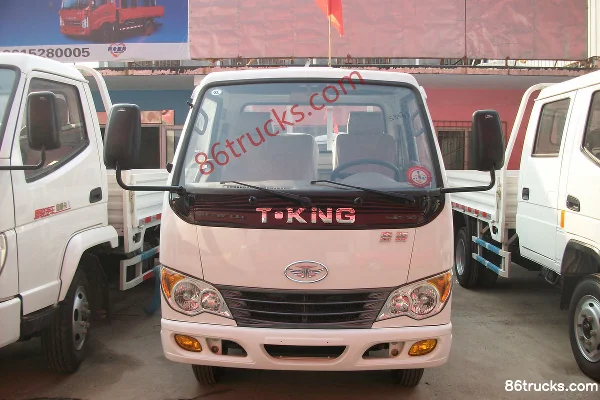 Tangjun Ouling Fuxing Deluxe Edition II 81hp 4X2(6 wheels) 3.5m Single Row Flatbed Light Truck Exterior