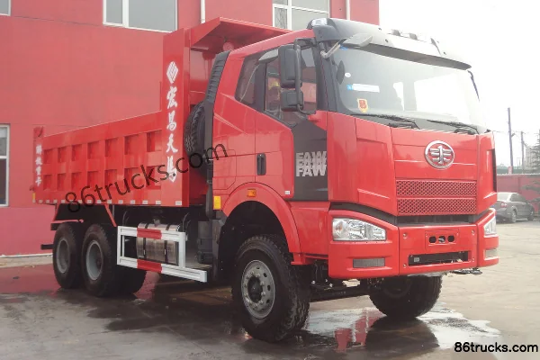 FAW Jiefang J6P camion lourd 330 ch 6X4(10 roues) 5,6 m camion benne Extérieur (3) | 86Trucks