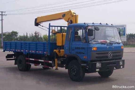 Dongfeng Commercial Vehicle 153 series 180 hp 4X2(6 wheels) truck-mounted crane (XCMG brand) Exterior (2) | 86Trucks