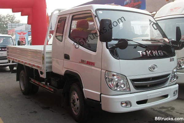 Tangjun Ouling Jinlika 95 hp 4X2(6 wheels) 3.7m single-row flatbed light truck Exterior (2) | 86Trucks