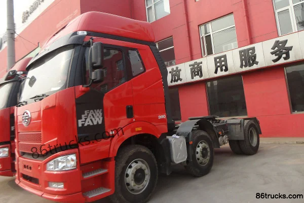 2013 FAW Jiefang J6P heavy truck 390 hp 6X2(8 wheels) tractor truck Exterior (3) | 86Trucks