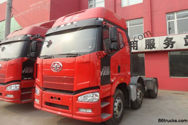 2013 FAW Jiefang J6P heavy truck 390 hp 6X2(8 wheels) tractor truck Exterior (2) | 86Trucks