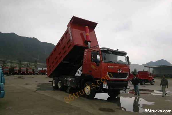 Shijun Gelaole Heavy Truck 300 hp 6X4(10 wheels) 5.8m Dump Truck Exterior (3) | 86Trucks