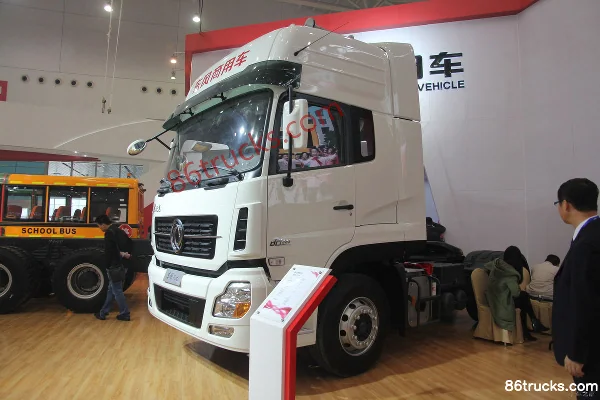 Dongfeng Commercial Vehicle Tianlong Heavy Truck 385hp 4X2(6 wheels) Tractor Truck Exterior (2) | 86Trucks