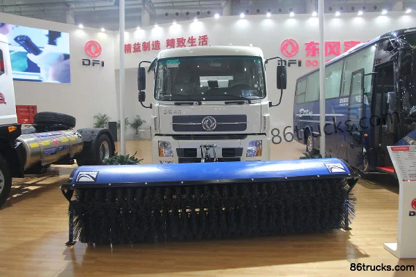Dongfeng Tianjin camion balayeuse 210 ch 4X2(6 roues) Extérieur
