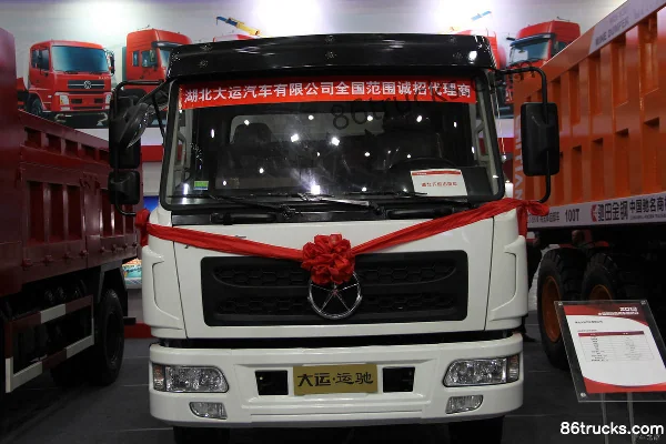 2013 Dayun Yunchi 140hp 4X2(6 wheels) 4m Dump Truck Exterior (2) | 86Trucks