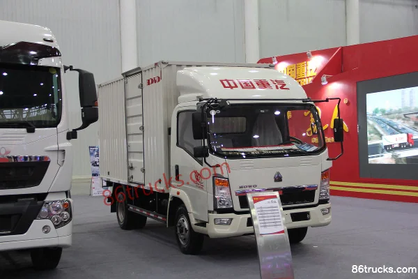 Sinotruk HOWO Hanjun 109 hp 4X2(6 wheels) 4.2m Single Row Van Light Truck Exterior (3) | 86Trucks