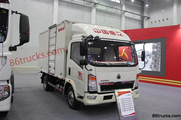 Sinotruk HOWO Hanjun 109 hp 4X2(6 wheels) 4.2m Single Row Van Light Truck Exterior (2) | 86Trucks