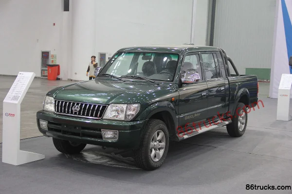 BAW Yueling 2014 Chuangye Edition Long Wheelbase 2.8T Diesel Double Cab Pickup (3) | 86Trucks