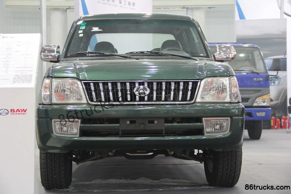 BAW Yueling 2014 Chuangye Edition Long Wheelbase 2.8T Diesel Double Cab Pickup (2) | 86Trucks