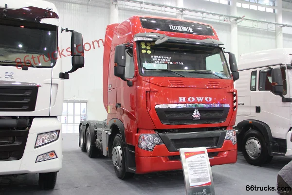 Sinotruk HOWO-T7H Heavy Truck 430 hp 6X4(10 wheels) Tractor Truck (ZZ4257V324HC1B) Exterior (2) | 86Trucks