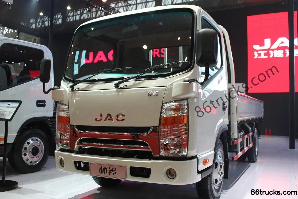 JAC Shuailing K340 115 ch 4X2(6 roues) camion léger à ridelles à cabine simple 4,23 m (conduite à droite) Extérieur (2) | 86Trucks