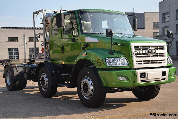 FAW Liute Anjie (L5R) Heavy Truck 310 hp 6X2(8 wheels) LNG Long-nose Tractor Truck Exterior (2) | 86Trucks
