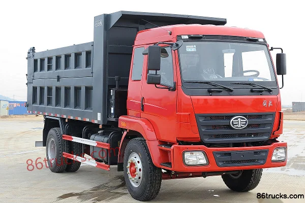 Liute Yuncaiwang (L5K) Medium Truck 180 hp 4X2(6 wheels) 4.5m Dump Truck (Mid-lift) Exterior