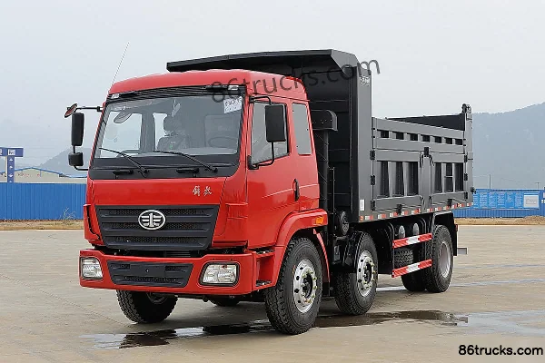 FAW Liute Tengwei (L5M) Heavy Truck 240 hp 6X2(8 wheels) 6m Dump Truck (Front-lift) Exterior (2) | 86Trucks