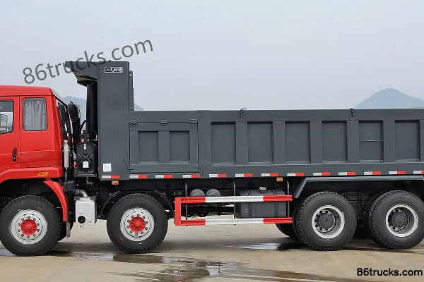 Liute Longwei (L5M) Heavy Truck 310 hp 8X4(12 wheels) 6.5m Dump Truck (Front-lift) Exterior (3) | 86Trucks