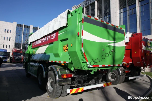 Foton AumanGTL Série 9 Camion lourd 400 ch 6X4(10 roues) Camion benne 6,8 m Carrosserie (1) | 86Trucks