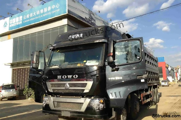 Sinotruk HOWO-T7H heavy truck 390 hp 8X4(12 wheels) 8.5m dump truck Exterior (2) | 86Trucks