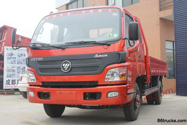 Foton Aumark 3 série version superpuissance 150 ch 4X2(6 roues) 3,8 m plateau à ridelles cabine approfondie camion léger Extérieur (2) | 86T