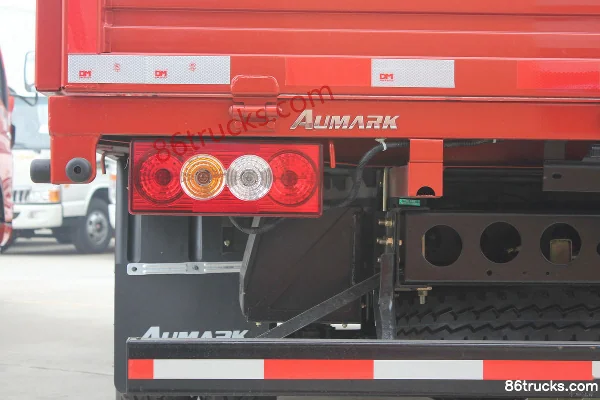 Foton Aumark 3 série version superpuissance 150 ch 4X2(6 roues) 3,8 m plateau à ridelles cabine approfondie camion léger Châssis (3) | 86Tru