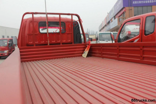 Foton Aumark 3 série version superpuissance 150 ch 4X2(6 roues) 3,8 m plateau à ridelles cabine approfondie camion léger Carrosserie (1) | 8