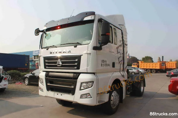 Sinotruk Sitrak C7H heavy truck 400 hp 4X2(6 wheels) tractor truck Exterior (2) | 86Trucks